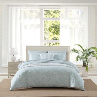 Thumbnail 2: Tommy Bahama Art Of Palms Duvet Cover 3-Pc. Bedding Set 