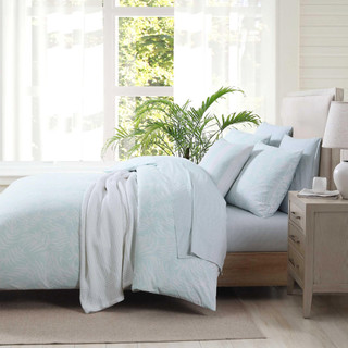 Thumbnail 14: Tommy Bahama Art Of Palms Duvet Cover 3-Pc. Bedding Set 
