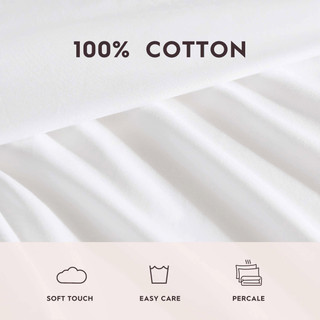 Thumbnail 29: Laura Ashley Laura Ashley Scallop Embroidered Cotton Percale Sheet Set 