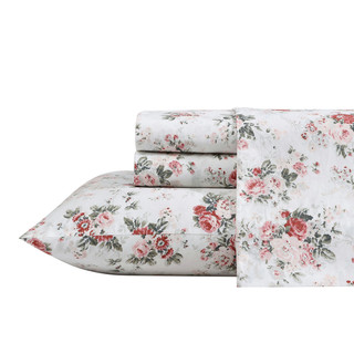 Thumbnail 6: Laura Ashley Laura Ashley Ashfield Cotton Percale Sheet Set 