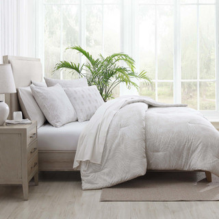 Thumbnail 15: Tommy Bahama Art Of Palms Cotton Comforter 8-Pc. Bed Set 