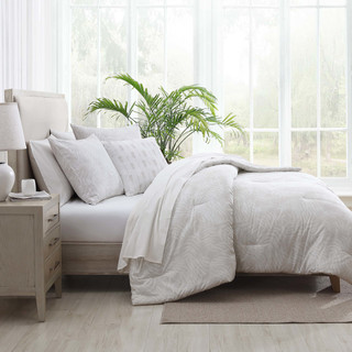 Thumbnail 8: Tommy Bahama Art Of Palms Cotton Comforter 8-Pc. Bed Set 