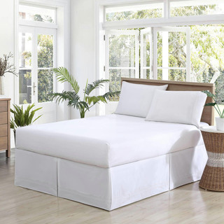 Thumbnail 1: Tommy Bahama Tommy Bahama Solid Cotton Sateen Tailored Bed Skirt 