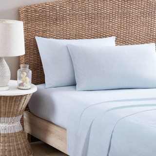 Thumbnail 8: Tommy Bahama Amoastripe Cotton Percale 4-Piece Sheet Set 