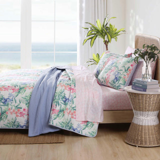 Thumbnail 15: Tommy Bahama Island Orchid Reversible Quilt & Sham Set 