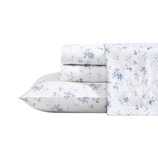 Thumbnail 3: Laura Ashley Laura Ashley Garden Muse Cotton Sateen Sheet Set 