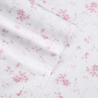 Thumbnail 14: Laura Ashley Laura Ashley Garden Muse Cotton Sateen Sheet Set 
