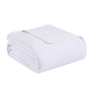 Thumbnail 6: Tommy Bahama Ultra Soft Solid Plush Fleece Blanket 