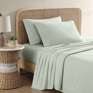 Thumbnail 6: Tommy Bahama Island Cays Stripe Cotton Percale 4-Piece Sheet Set 