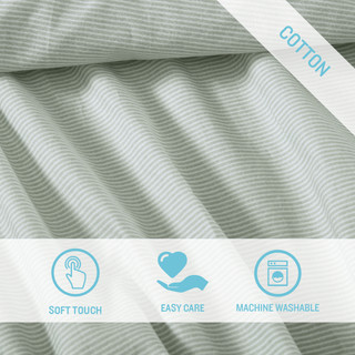 Thumbnail 8: Tommy Bahama Island Cays Stripe Cotton Percale 4-Piece Sheet Set 