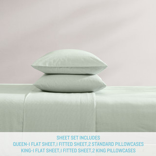 Thumbnail 4: Tommy Bahama Island Cays Stripe Cotton Percale 4-Piece Sheet Set 