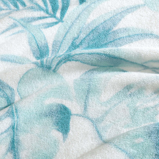 Thumbnail 3: Tommy Bahama Waimea Bay Ultra Soft Plush Fleece Reversible Throw 
