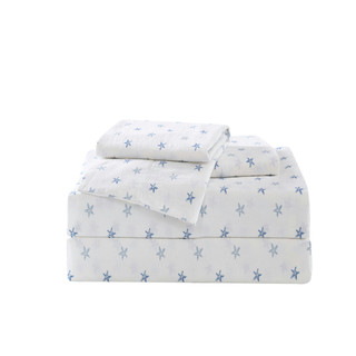 Thumbnail 1: Tommy Bahama Starfish Treasure Cotton Percale 4-Piece Sheet Set 