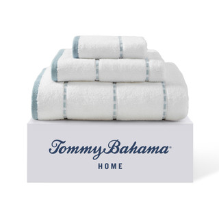 Thumbnail 4: Tommy Bahama Ridley Solid Cotton Terry Towel Set, 3pc Set 