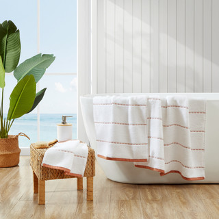 Thumbnail 3: Tommy Bahama Ridley Solid Cotton Terry Towel Set, 3pc Set 