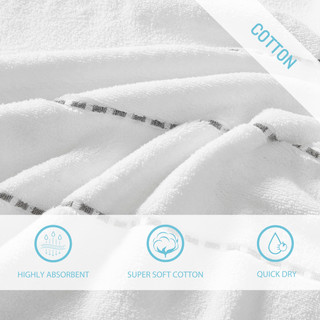 Thumbnail 6: Tommy Bahama Ridley Solid Cotton Terry Towel Set, 3pc Set 