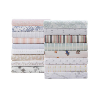 Thumbnail 17: Tommy Bahama Lovely Palms Cotton Percale 4-Piece Sheet Set 
