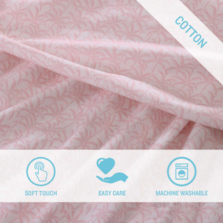 Thumbnail 8: Tommy Bahama Lovely Palms Cotton Percale 4-Piece Sheet Set 