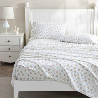 Thumbnail 4: Laura Ashley Laura Ashley Roseford Cotton Percale Sheet Set 
