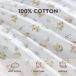 Thumbnail 38: Laura Ashley Laura Ashley Roseford Cotton Percale Sheet Set 
