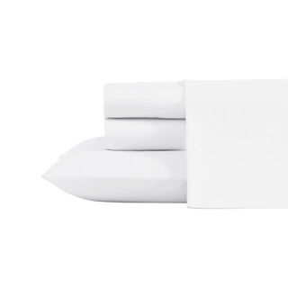 Thumbnail 4: Laura Ashley Laura Ashley T800 Solid Cotton Blend Sheet Set 