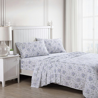 Thumbnail 2: Laura Ashley Laura Ashley Lilian Cotton Sateen Sheet Set 