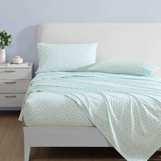 Thumbnail 3: Laura Ashley Laura Ashley Margate Shells Cotton Percale Sheet Set 