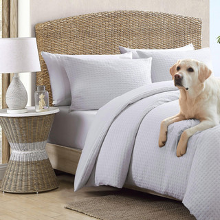 Thumbnail 23: Tommy Bahama Basketweave Solid 3-Piece Duvet Cover Set 