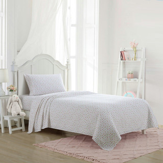 Thumbnail 2: Laura Ashley Mae Ultra Soft Microfiber Kid Friendly Sheet Set 