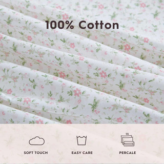 Thumbnail 33: Laura Ashley Laura Ashley Evie Cotton Percale Sheet Set 