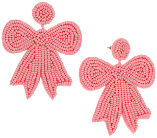 Thumbnail 2: SIMPLY SOUTHERN Simply Southern Bead Bow Post-Back Earrings 