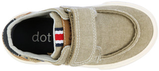 Thumbnail 2: DOT & ZAZZ Boys One Strap Velcro Canvas Shoes 