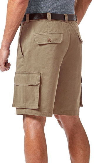 Thumbnail 3: Haggar Haggar Mens Stretch Comfort Cargo Shorts 