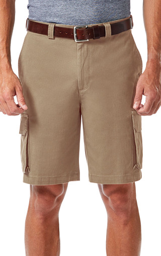 Thumbnail 1: Haggar Haggar Mens Stretch Comfort Cargo Shorts 