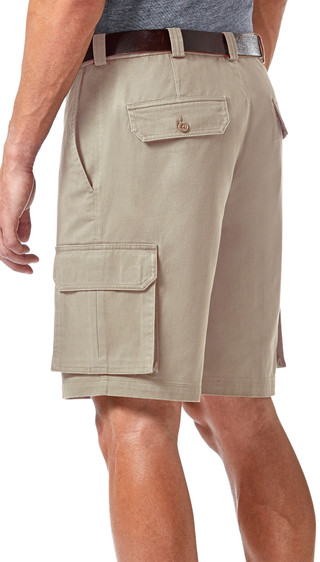 Thumbnail 3: Haggar Haggar Mens Stretch Comfort Cargo Shorts 