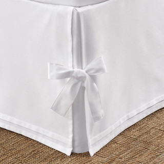 Thumbnail 5: Laura Ashley Laura Ashley Corner Ties Tailored Bed Skirt 