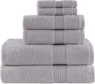 Thumbnail 1: Madison Park Madison Park 6-pc. Organic Cotton Towel Set 