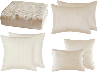 Thumbnail 18: 5th Avenue 5th Avenue Lux Noelle 7-pc. Comforter Set 
