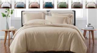 Thumbnail 5: CANNON Cannon Solid Duvet Cover Set 