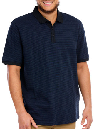 Thumbnail 3: Kenneth Cole Kenneth Cole Men's Short Sleeve Knit Polo Sweater 