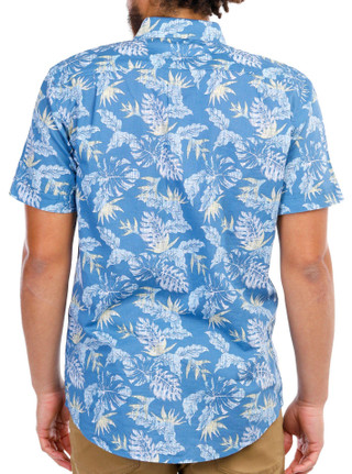 Thumbnail 2: IZOD IZOD Mens Saltwater Dockside Short Sleeve Buttoned Shirt 