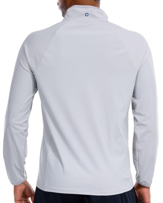 Thumbnail 2: Ben Sherman Ben Sherman Men's Solid Pique Long Sleeve Quarter Zip Top 