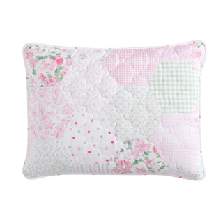 Thumbnail 6: Laura Ashley Laura Ashley Kids Ellyn Microfiber Reversible Quilt Set 