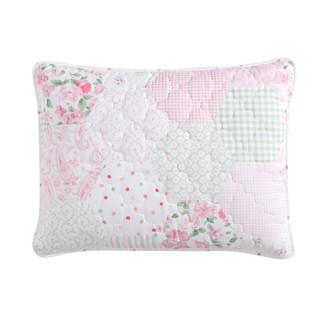 Thumbnail 5: Laura Ashley Laura Ashley Kids Ellyn Microfiber Reversible Quilt Set 