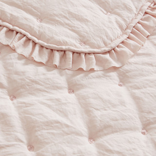 Thumbnail 15: Laura Ashley Laura Ashley Hailee Microfiber Reversible Quilt Set 