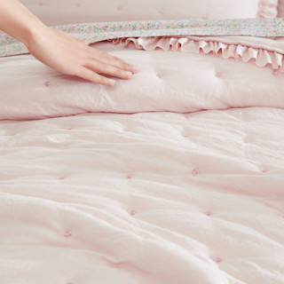 Thumbnail 19: Laura Ashley Laura Ashley Hailee Microfiber Reversible Quilt Set 