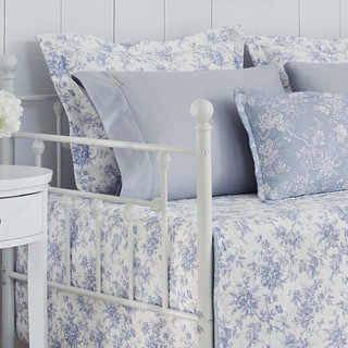 Thumbnail 3: Laura Ashley Laura Ashley Walled Garden 4 Pc Quilted Daybed Cover Set 