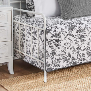 Thumbnail 4: Laura Ashley Laura Ashley Amberley 4 Pc Quilted Daybed Cover Set 