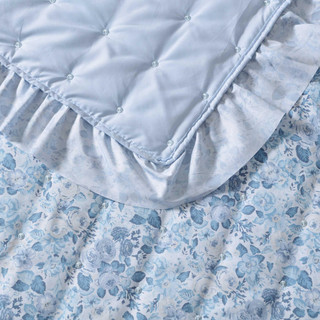 Thumbnail 21: Laura Ashley Laura Ashley Quartet Microfiber Reversible Quilt Set 
