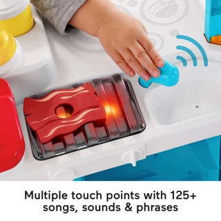 Thumbnail 4: FISHER PRICE Fisher-Price Laugh & Learn Servin Up Fun Food Truck 